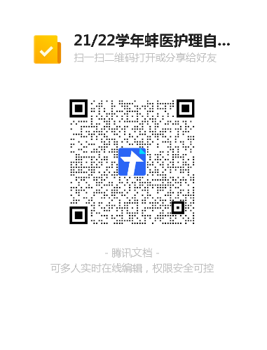 蚌埠醫(yī)學(xué)院自學(xué)考試護(hù)理學(xué)專業(yè)本、專科實踐環(huán)節(jié)考核報名二維碼